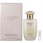 Rayhaan Calisto White For Her - Eau de Parfum - Geurmonster - 2 ml