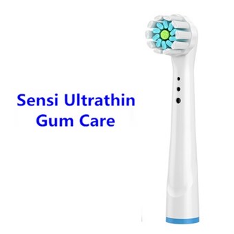 Losse Opzetborstels voor Braun Oral-B Elektrische Tandenborstel - 4 stuks - Sensi Ultrathin gum