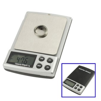 Digitale Zakweegschaal - Miniweegschaal - 500 g / 0,1 g