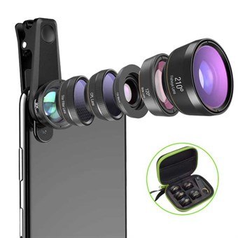 Universele Lens Set 6 in 1 voor Smartphones
