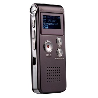 SK-012 8 GB spraakrecorder USB professionele dictafoon - Digitale audio met WAV MP3-speler - VAR -functie