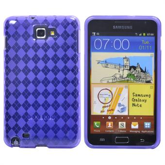 Siliconen Cover voor Samsung Galaxy Note (Paars)
