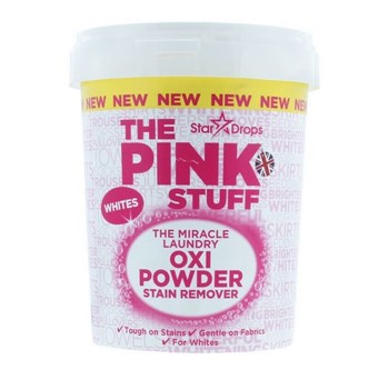 Stardrops The Pink Stuff Oxi Poeder Vlekverwijderaar voor Wit Textiel - 1 kg