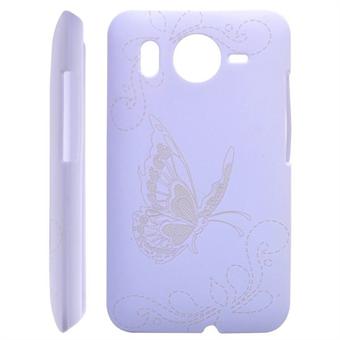 HTC Desire HD Butterfly-cover (wit)