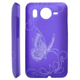 HTC Desire HD Butterfly-cover (Paars)