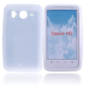 Zachte siliconen voor Desire HD (Transparant)