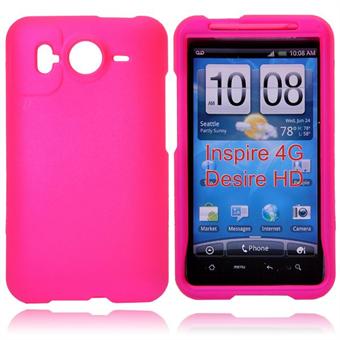 Plastic hardcase voor HTC HD (roze)