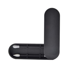 Herbruikbare Sticks voor Make-up & Oorreiniger - Milieuvriendelijk alternatief voor wattenstaafjes - 2 st. - Sampak - Zwart