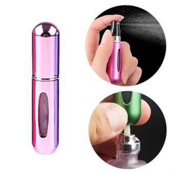Mini Hervulbare Parfumfles - Roze