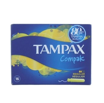 Tampax Compak Reguliere Tampons - 16 st.