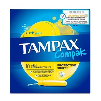 Tampax Compak Reguliere Tampons - 18 st.