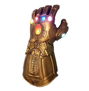 Avengers Endgame Thanos-handschoen met 6 LED-stenen - voor kinderen