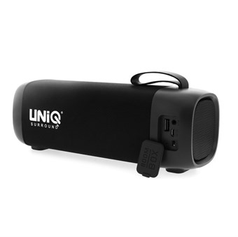 UNIQ Berlin Bluetooth Luidspreker - MP3 - USB - Radio - AUX - Zwart