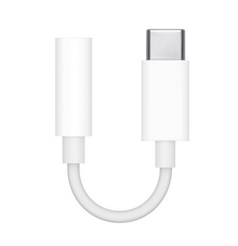 Apple USB-C naar 3,5 mm koptelefoonaansluiting-adapter MU7E2ZM/A
