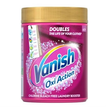 Vanish Oxi Action Powder Fabric Vlekverwijderaar Verheldert Kleuren 470g