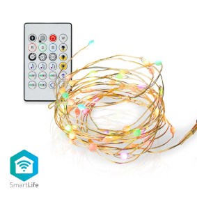 SmartLife Full Color LED Strip | wifi | Veelkleurig | 5.00 meter | IP20 | 400 lumen | Android™ / IOS