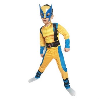 Wolverines - Kostuum Kinderen - Incl. Masker + Pak - Medium - 115-125 cm