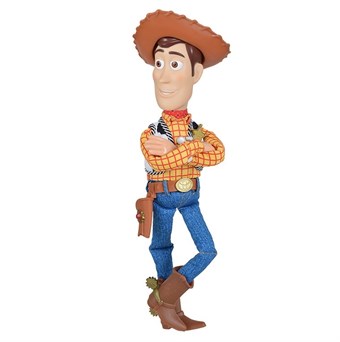 Toy Story 4 Figuur - Woody - 37 cm - Met spraak (Engels) 