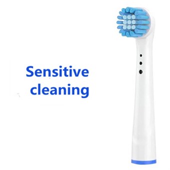 Losse Opzetborstels voor Braun Oral-B Elektrische Tandenborstel - 4 stuks - Sensitive Clean
