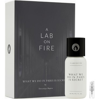 A Lab on Fire What We Do In Paris Is Secret - Eau de Parfum - Geurmonster - 2 ml