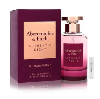 Abercrombie & Fitch Authentic Night - Eau de Parfum - Geurmonster - 2 ml  