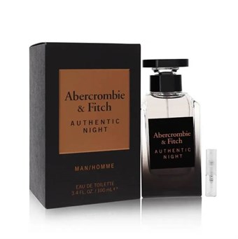 Abercrombie & Fitch Authentic Night - Eau de Toilette - Geurmonster - 2 ml  