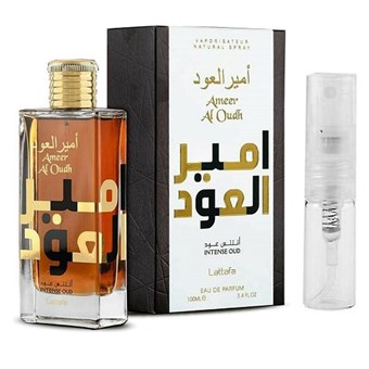 Ameer Al Oudh Intense Oud by Lattafa - Eau de Parfum - Geurmonster - 2 ml
