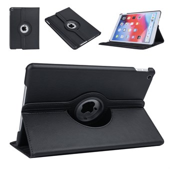 Denemarken\'s goedkoopste 360 roterende beschermhoes voor iPad 10.2 - zwart