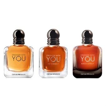 Meest gekochte Armani Stronger With You parfumcollectie - 3 Geurmonsters (2 ML)
