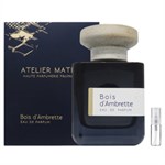 Atelier Materi Bois D'ambrette - Eau de Parfum - Geurmonster - 2 ml