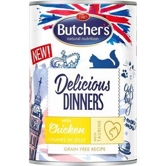 Kattenvoer Butcher\'s Delicious Dinners Kip 400 g