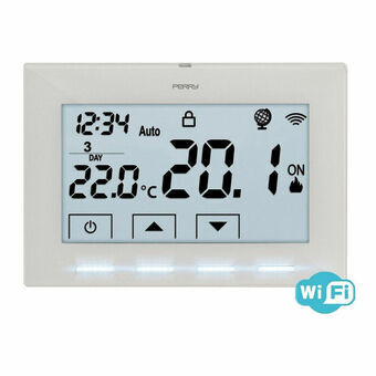 Thermostaat timer voor airconditioner Perry 1tx cr029 Wi-Fi Wit