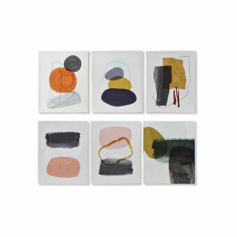 Schilderij DKD Home Decor Abstract Modern (40 x 1,8 x 50 cm) (6 Stuks)