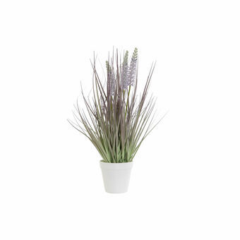Decoratieve plant DKD Home Decor Lila Wit Groen PVC (30 x 30 x 45 cm)