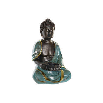 Decoratieve figuren DKD Home Decor Hars Boeddha (15.8 x 13 x 23.5 cm)