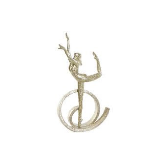 Decoratieve figuren DKD Home Decor Gouden Hars Modern Ballet (25 x 12,5 x 42,5 cm)