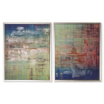 Schilderij DKD Home Decor Abstract Modern (43 x 2,5 x 53 cm) (2 stuks)