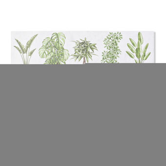 Schilderij DKD Home Decor Bloemen, planten en bomen (90 x 2,3 x 30 cm) (90 x 1,5 x 30 cm) (2 Stuks) (12 Stuks)