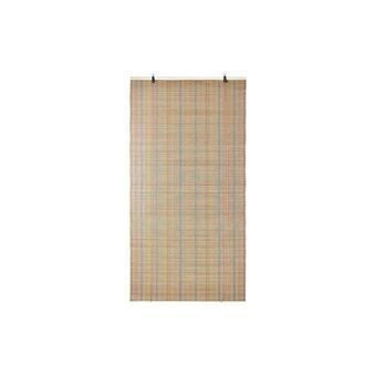 Rolgordijn DKD Home Decor Polyester Tweekleurig Bamboe (90 x 3 x 175 cm)