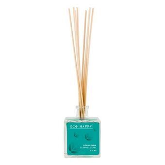 Parfum Sticks Mikado Ropa Limpia Eco Happy S0584076 (95 ml)