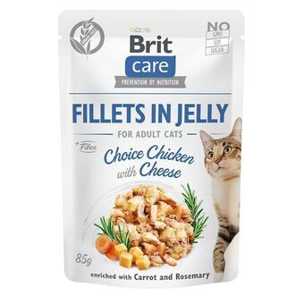 Kattenvoer Brit Jelly Kip Kaas