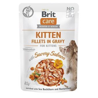 Kattenvoer Brit Care Cat Kitten Choice Zalm 85 g