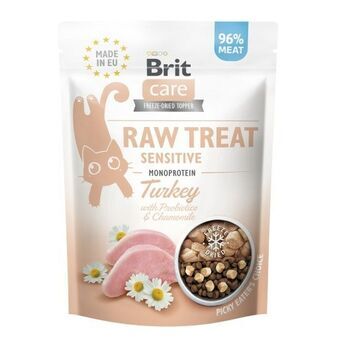 Snack for Cats Brit Care Raw Treat Sensitive Pauw 40 g