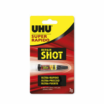 Secondenlijm UHU 6314564 Repair Shot Vloeistof (2 g)