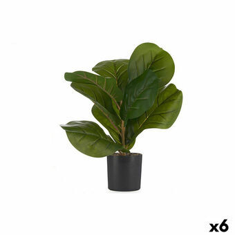 Decoratieve plant 9,5 x 42 x 9,5 cm Plastic 6 Stuks