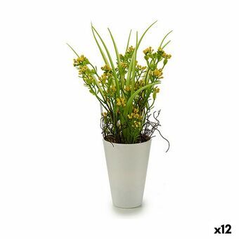 Decoratieve plant Bloem Plastic 12 x 30 x 12 cm (12 Stuks)