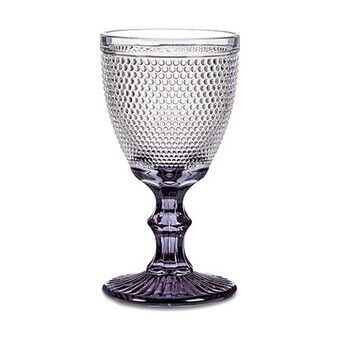 Fluitglas Grijs Punten Glas (240 ml) (6 Stuks)