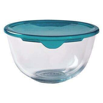Ingeblikte lunchbox Pyrex P&S Transparant borosilicaatglas