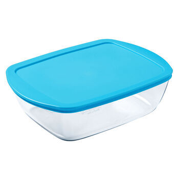 Lunchbox Pyrex Cook & Store Crystal Blue (23 x 16 x 6 cm)