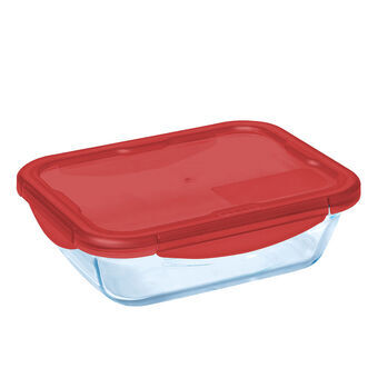 Lunchbox Pyrex Cook & Go Crystal Red (0,8 L)